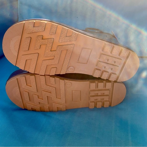 NWT Hudson Baby Moose print‎ rain boots size 3Y - Picture 9 of 11